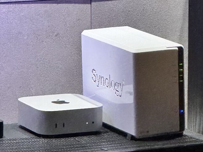 맥미니 그리고 시놀로지 나스