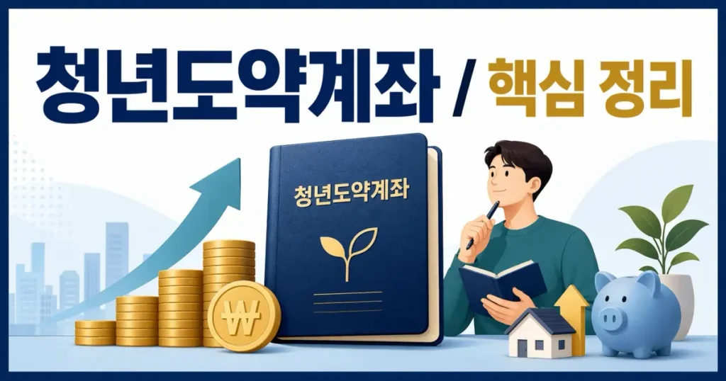 청년도약계좌, 2026년 가입 불가? 놓치면 후회할 마지막 기회 총정리 관련 이미지: 청년도약계좌 2026년 가입 불가