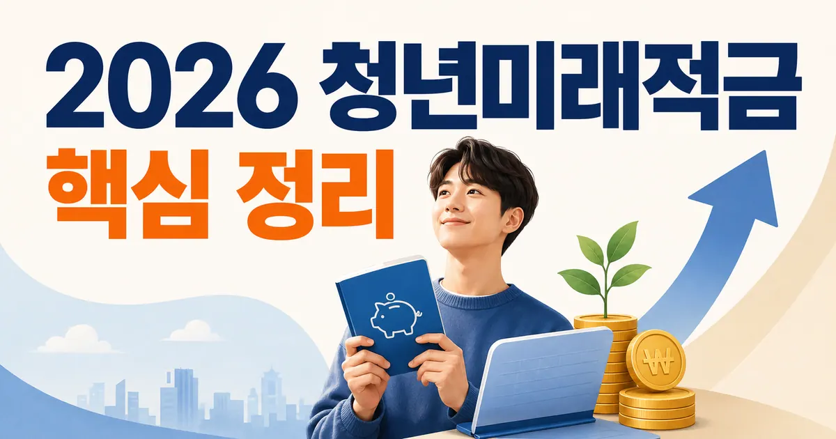 2026 청년미래적금 대표 이미지