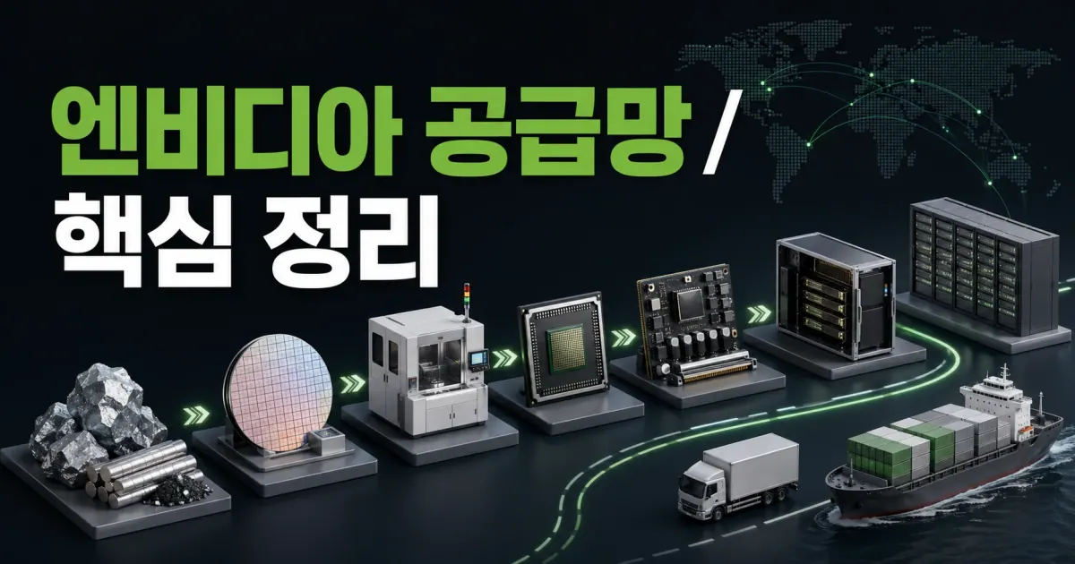 엔비디아 공급망 대표 이미지