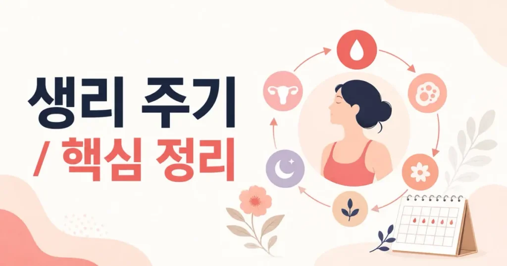 헷갈리는 생리 주기, 이제 끝! 2026년 최신 정보로 완벽 정리 관련 이미지: 헷갈리는 생리 주기 이제