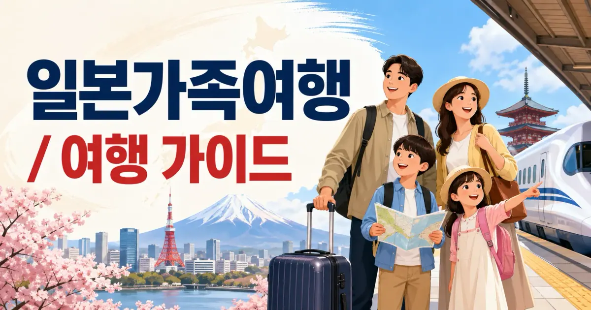 일본가족여행 대표 이미지