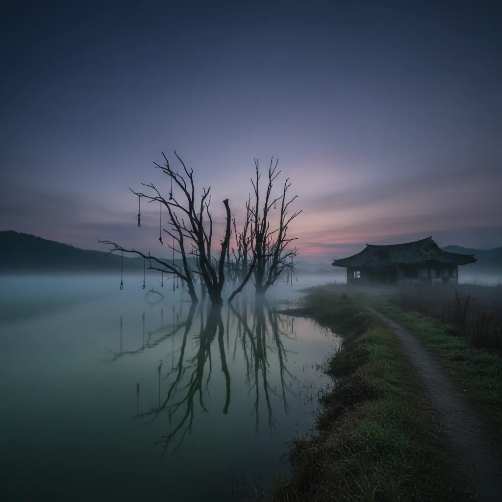 살목지 뜻과 실화 여부, 위치와 영화 괴담 정리 관련 이미지: 충남 예산 살목지의 위치