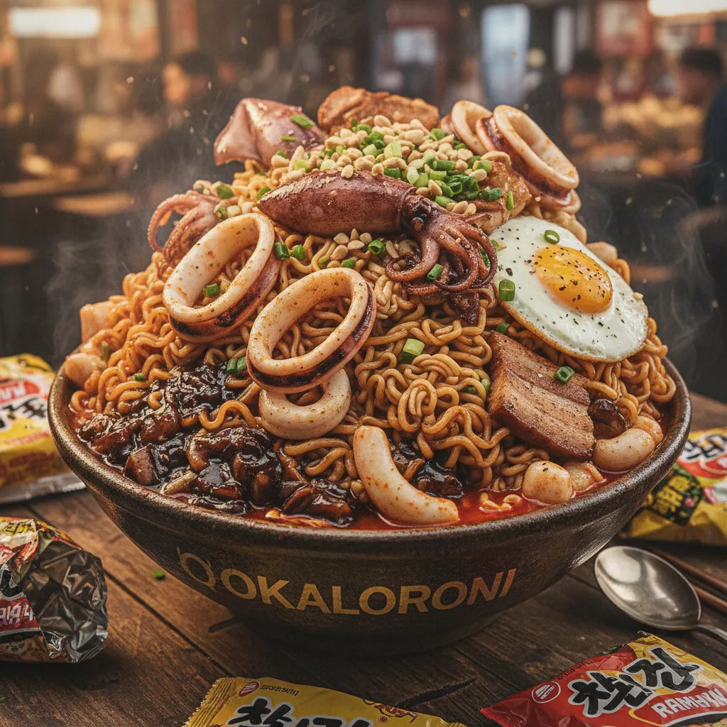 오칼로니 끓이는 법, 라면 좋아한다면 한 번쯤 해볼 만한 진한 한 그릇 관련 이미지: 오칼로니 최근 방송에서 화제가