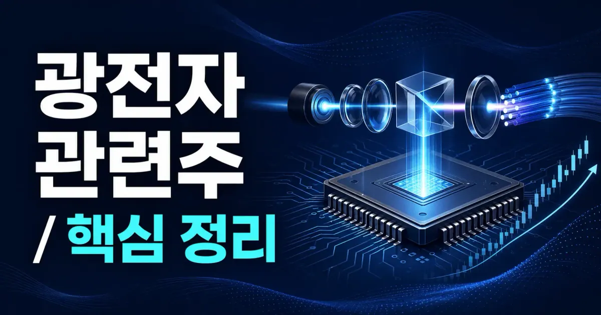 광전자 관련주 대표 이미지