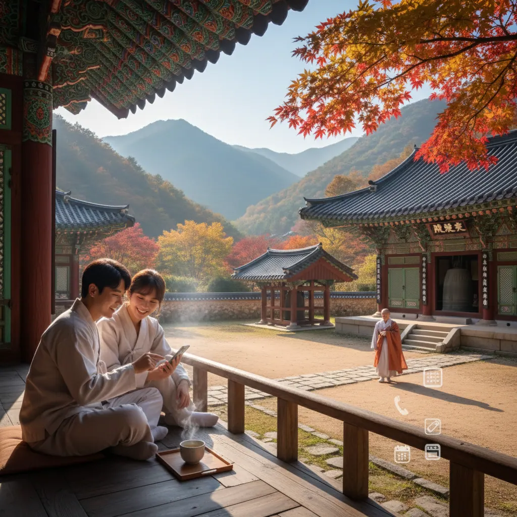 템플스테이예약 방법과 실패 없는 프로그램 선택법 관련 이미지: 공식 예약 절차부터 프로그램