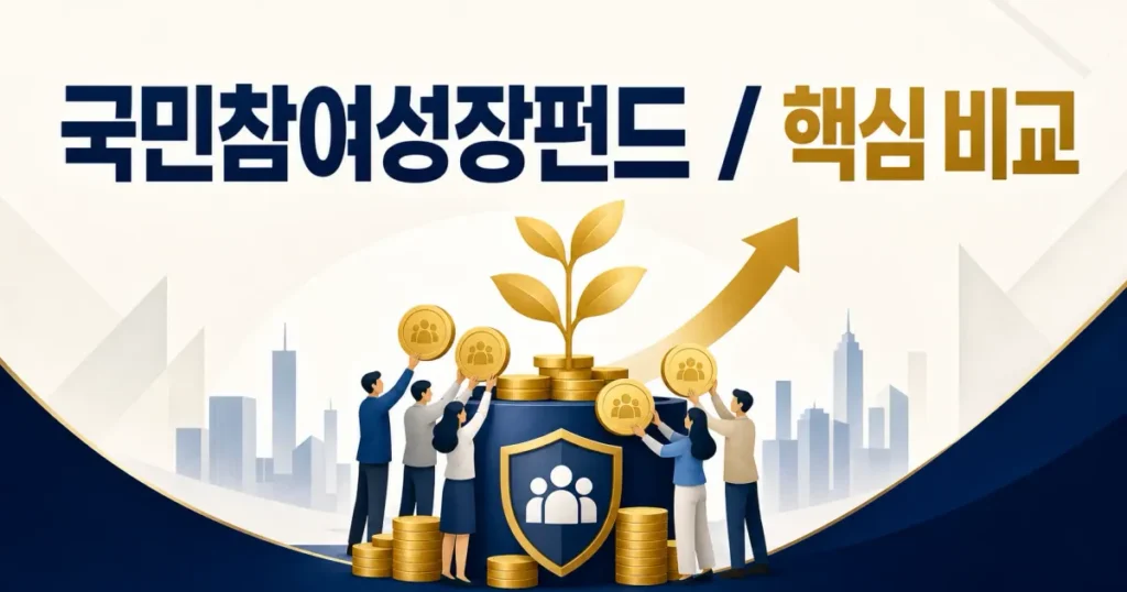 2026 국민참여성장펀드 A to Z: 개념, 투자 방법, 세제 혜택 총정리 관련 이미지: 2026 국민참여성장펀드 to 개념