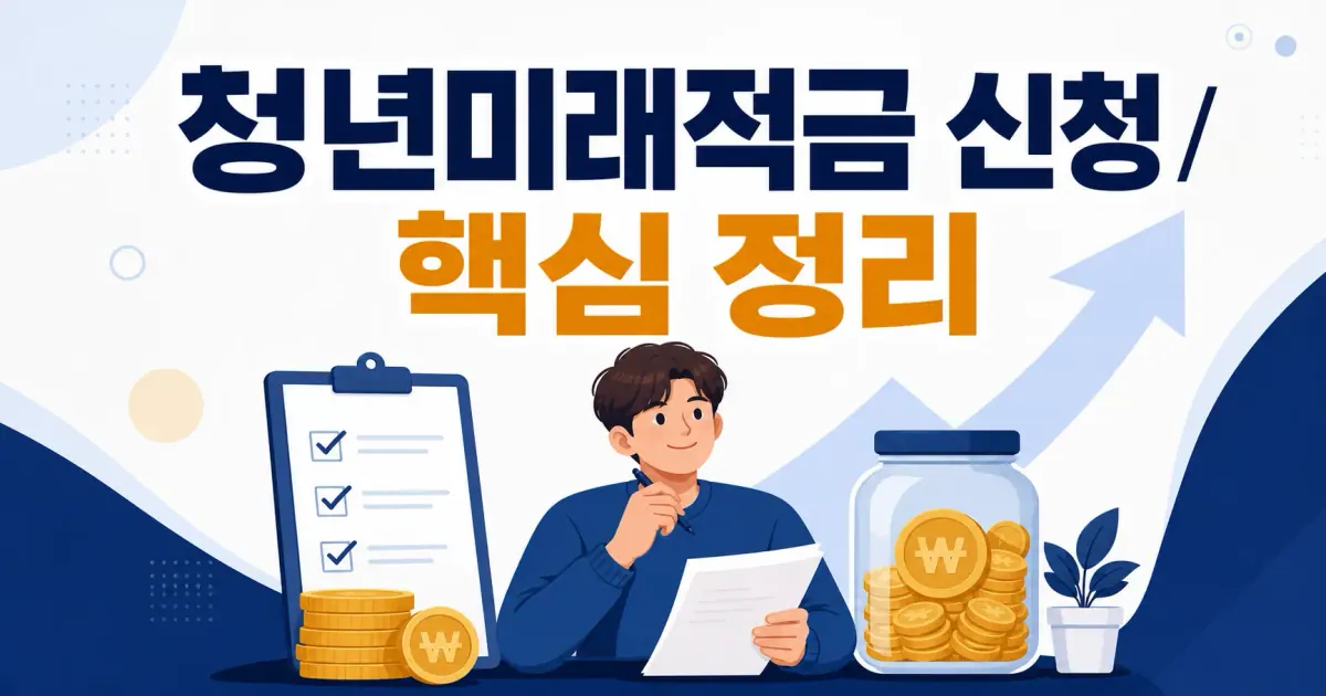 청년미래적금 신청 대표 이미지