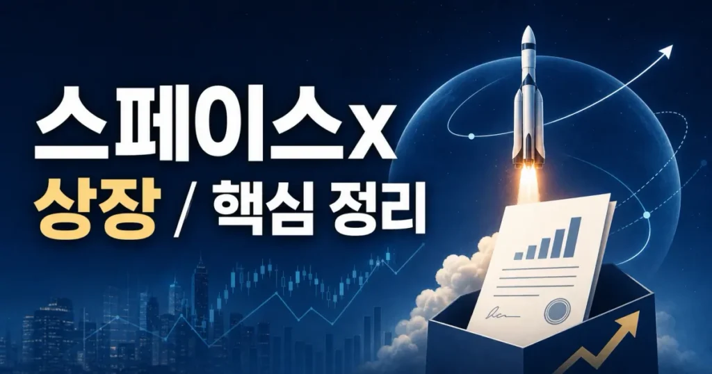 스페이스X 상장, 지금 주목해야 할 이유와 국내 수혜 비교 관련 이미지: 스페이스X 상장 지금 주목해야